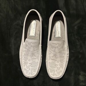 Kenneth Cole Men's Light Gray Slip-On Loafers